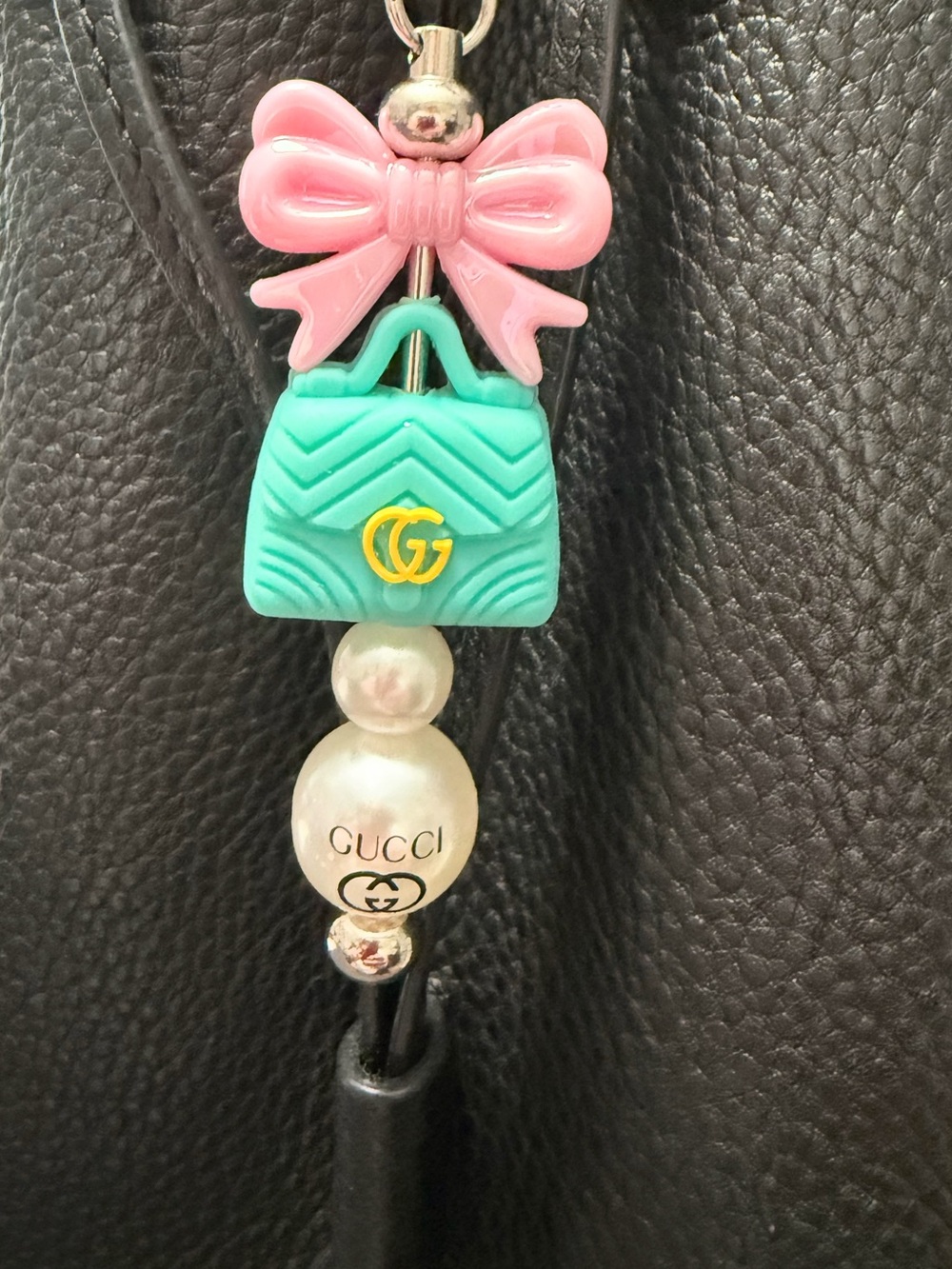 New Beaded Fashion Purse Charm/Keychain